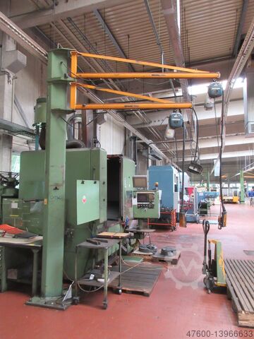 Saeulenschwenkkran Schwenkkran Kettenzug Demag Kran Drehkran Hallenkran 2x 250KG KBK 250Kg 0,25t L 2+3m H4,2m