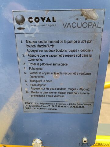 Vakuumhebevorrichtung COVAL VAC 12 FH