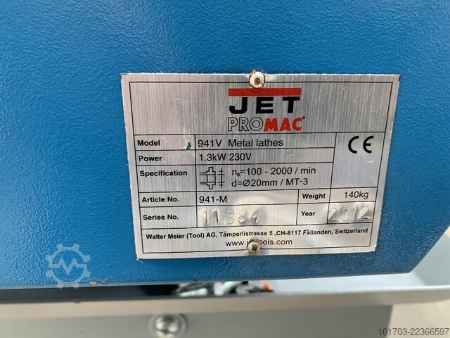 Parallel Lathe JET PROMAC 941 V