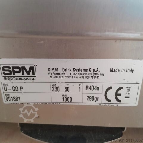 Tisch-Eiswürfelmaschine, 7 Liter SPM U-GO P