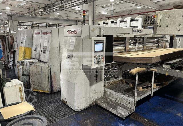 Slotter & Casemaker Rapidex Jumbo Premiere 16x45