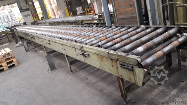 Heavy duty roller conveyor Interroll 10m x 0,9m