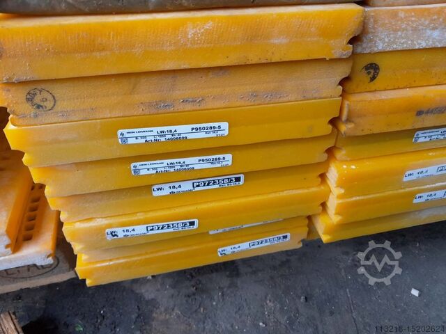 Polyurethane screen linings Isenmann Siebbelag WS 85