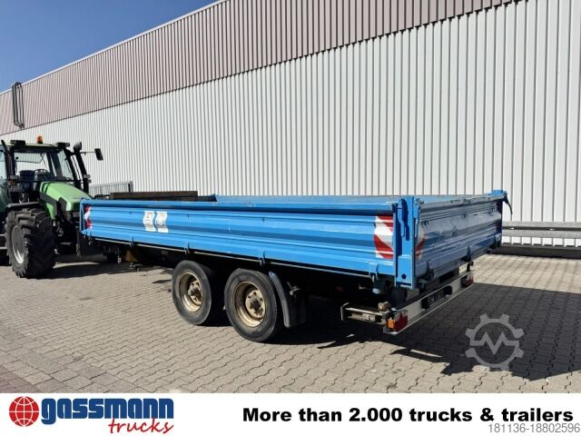 Dreiseitenkipper Anhänger Müller-Mitteltal KA-TA-R 10.5, Rampenschacht