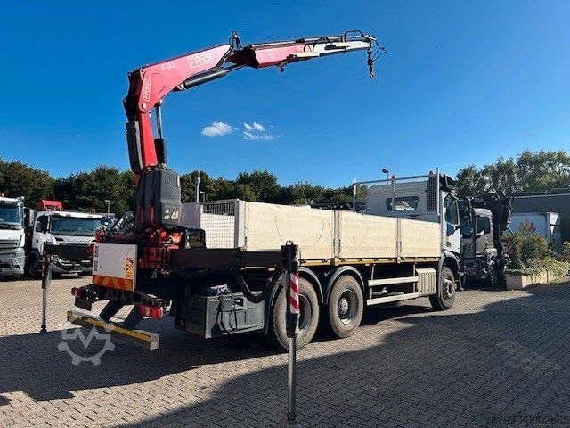 Flatbed truck MERCEDES-BENZ Chassi 13 Ton . Long Chassi Fassi Kran