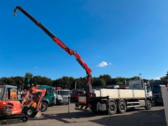 Flatbed truck MERCEDES-BENZ Chassi 13 Ton . Long Chassi Fassi Kran
