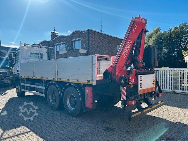 Flatbed truck MERCEDES-BENZ Chassi 13 Ton . Long Chassi Fassi Kran