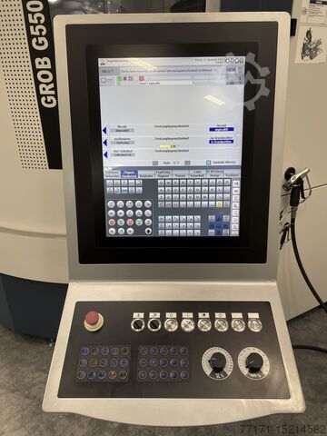 5-Achsen - Universal Bearbeitungszentrum GROB G550 access-SERIE