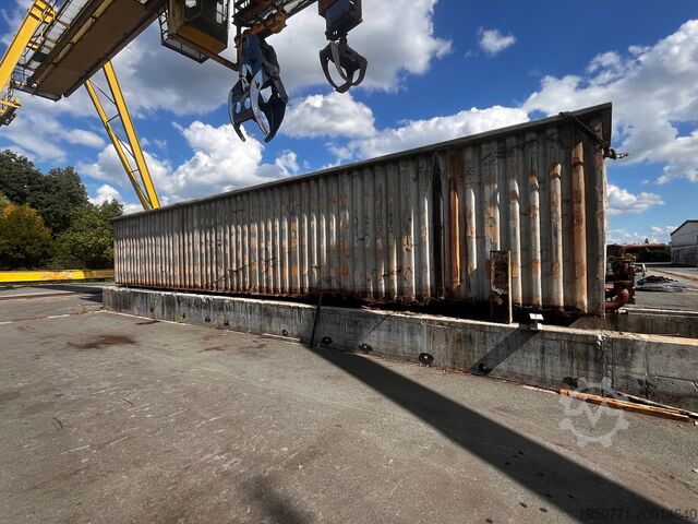 Damping pit / Fire water tank 100 cbm Eigenbau 