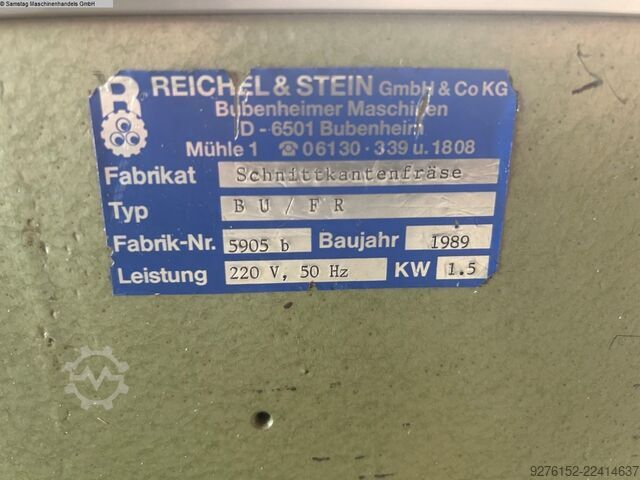 Edge milling machine REICHEL & STEIN BU / FR