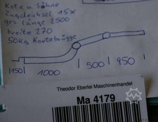 Drawbar Kotz und Söhn ZRV 091