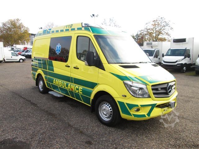 Fire truck MERCEDES-BENZ Sprinter 316 *2+2 Sitzer*Rettungswagen*2xKlima*