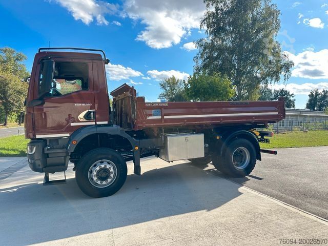 Tipper truck MAN TGM 18.320 4x4 3-Seitenkipper AHK