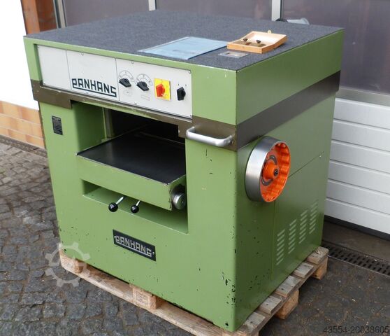 Dickenhobelmaschine Hobelmaschine Dickte PANHANS mit Lieferung nach D und in EU Typ 425 mit 4 Messern TOP ZUSTAND