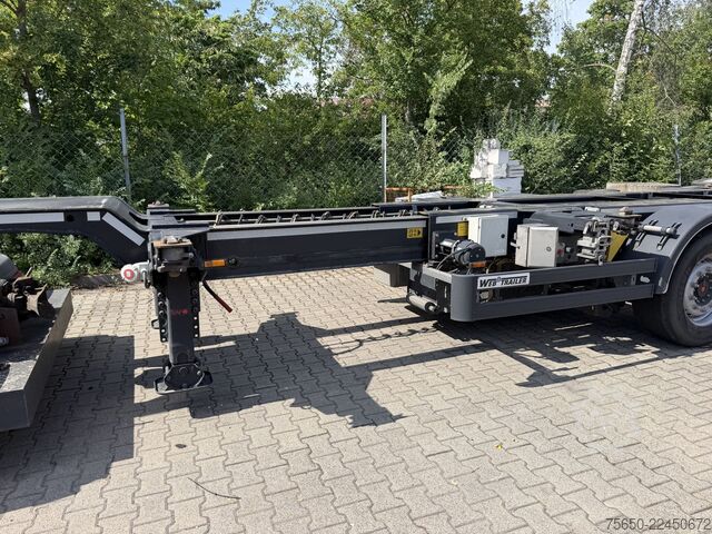 Swap body semitrailer web trailer LPRS 24  3 Achs Container- Chassis incl. Generator TranscoolWenig Benutzt