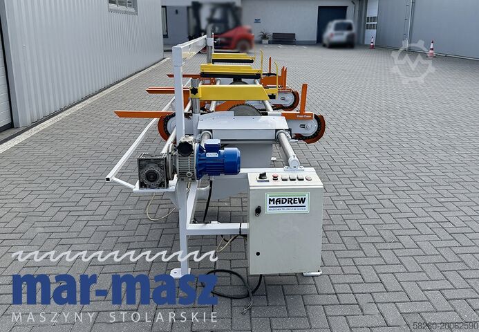Three panel saws for pallet boards MADREW 