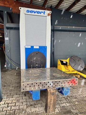 Schweißtisch,Drehtisch,Positionierer Severt 4 Tonnen Säulenhubdrevorrichtung S20.1-1HH, L-Manipulator