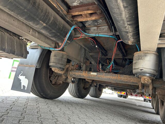 Open semitrailer with tarp SCHMITZ CARGOBULL S01 / Rahmen Verzinkt