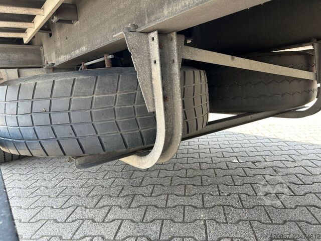 Open semitrailer with tarp SCHMITZ CARGOBULL S01 / Rahmen Verzinkt