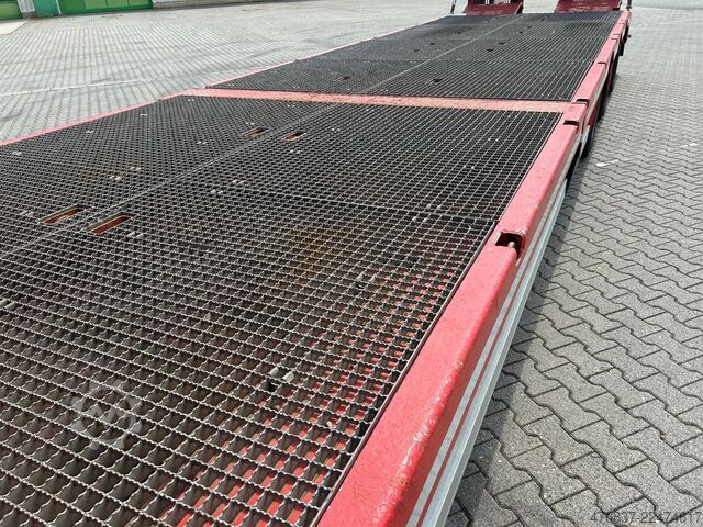 Tieflader-Sattelauflieger FAYMONVILLE F-S43-1ABA / hydr. Hubbed / Funk / Seilwinde