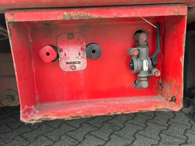 Tieflader-Sattelauflieger FAYMONVILLE F-S43-1ABA / hydr. Hubbed / Funk / Seilwinde