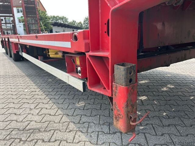 Tieflader-Sattelauflieger FAYMONVILLE F-S43-1ABA / hydr. Hubbed / Funk / Seilwinde