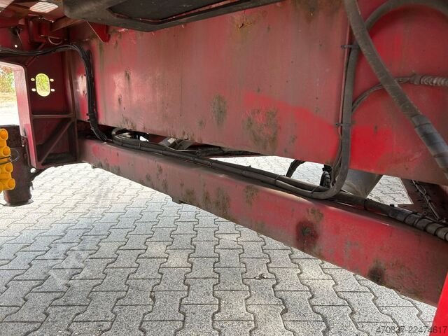 Tieflader-Sattelauflieger FAYMONVILLE F-S43-1ABA / hydr. Hubbed / Funk / Seilwinde