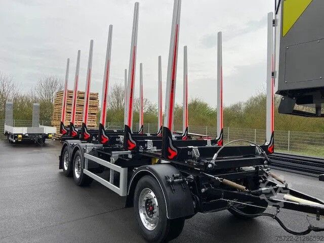 Holztransporter PAVIC HTA27 68E/Luftfederung/Schemel/Achse Liftbar HT...