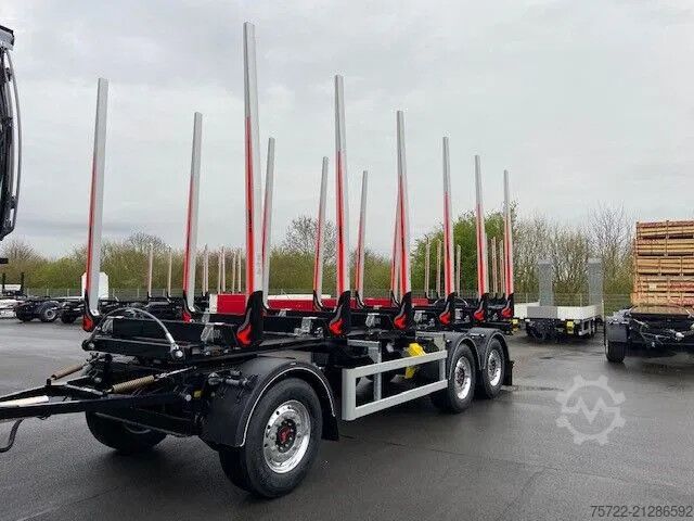 Holztransporter PAVIC HTA27 68E/Luftfederung/Schemel/Achse Liftbar HT...