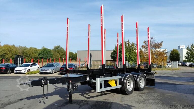 Holztransporter PAVIC ZHTA 18 56Z 22,5" 2-Achs Tandem Schemel SOFORT!...