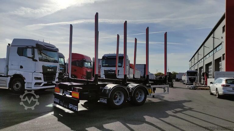 Holztransporter PAVIC ZHTA 18 56Z 22,5" 2-Achs Tandem Schemel SOFORT!...