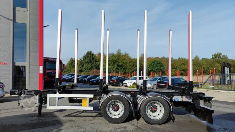 Holztransporter PAVIC ZHTA 18 56Z 22,5" 2-Achs Tandem Schemel SOFORT!...