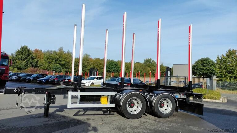 Holztransporter PAVIC ZHTA 18 56Z 22,5" 2-Achs Tandem Schemel SOFORT!...