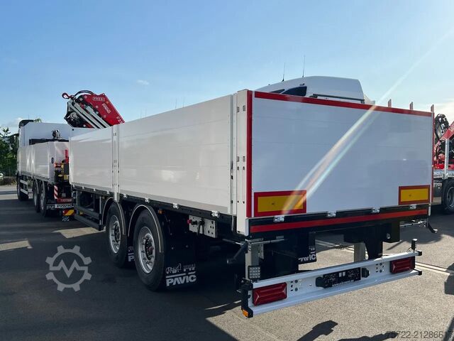 Ladepritsche PAVIC TBPA18-66E TANDEM BAUSTOFF ANHÄNGER TBPA 18-66E...