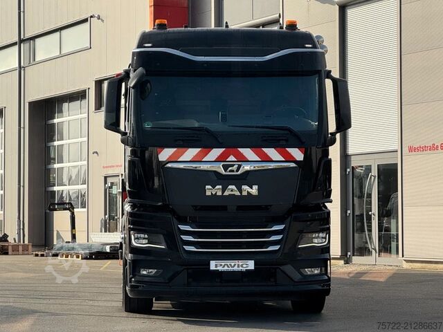 Kranwagen MAN TGX 26.540 6x2-4 LL Containerpritsche Fassi 545