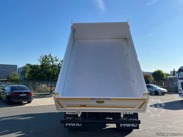 3-Seiten-Kipper MAN TGM 18.320 4x4 Meiller Trigenius FASSI F135