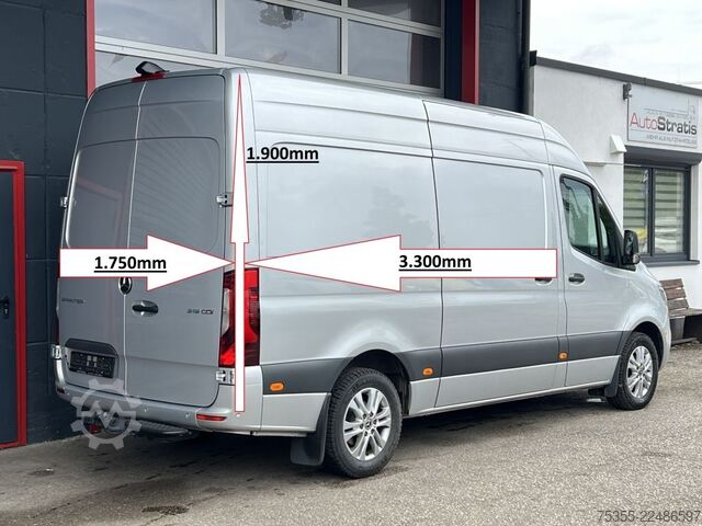 Kastenwagen hoch MERCEDES-BENZ Sprinter 319 CDI DISTRONIC NAVI 10MBUX 360° CAM