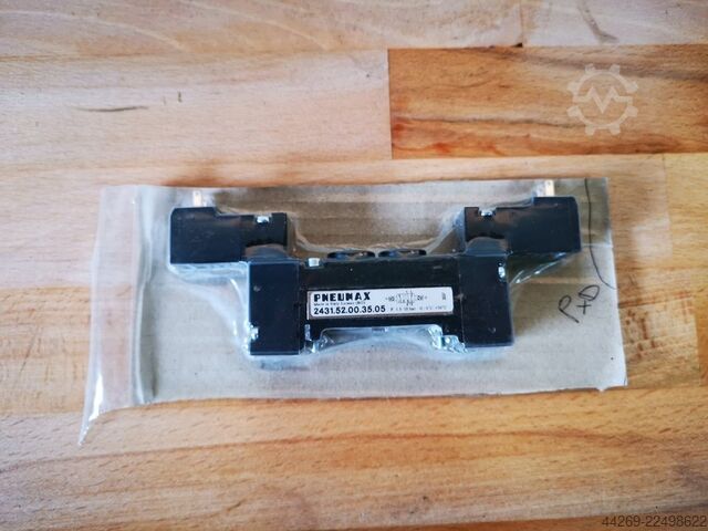 PNEUMAX 5/2-way solenoid valve G1/4, Type: 2431.52.00.35.05 PNEUMAX 2431.52.00.35.05