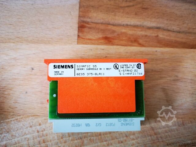 SIEMENS SIMATIC 6ES5 375-8LA11 EPROM memory module SIEMENS SIMATIC 6ES5 375-8LA11 EPROM