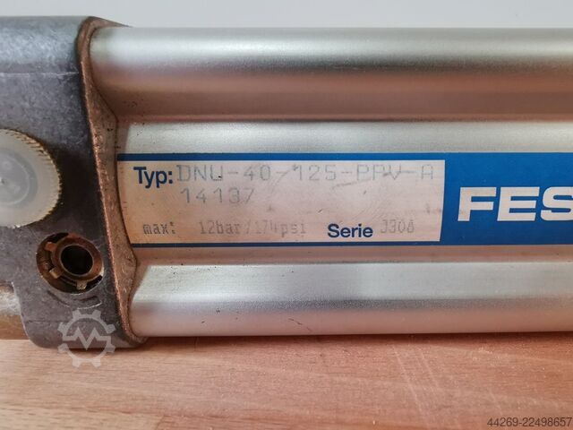 FESTO DNU-40-125-PPV-A 14137 pneumatic cylinder FESTO DNU-40-125-PPV-A 14137