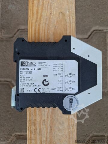 Safety evaluation device for contact mat ASO ELMON relay 41-322