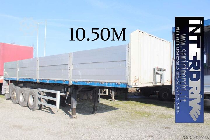 Open semitrailer bartoletti semirimorchio cassonato sponde 10m