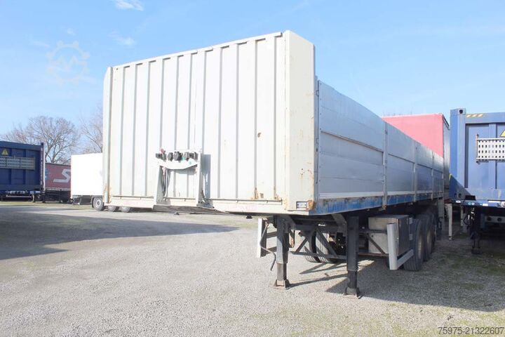Open semitrailer bartoletti semirimorchio cassonato sponde 10m