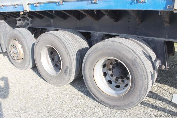 Open semitrailer bartoletti semirimorchio cassonato sponde 10m