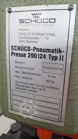 Hydro-Pneumatikstanze SCHÜCO 290 124 II
