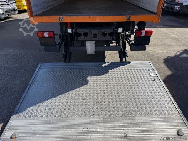 Flatbed truck MERCEDES-BENZ ACTROS 1832 L Pritsche/Plane 7,20 m LBW 1,5 T