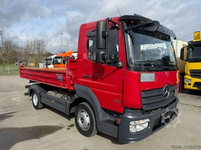 Three-way tipper van MERCEDES-BENZ ATEGO 818 K Kipper MEILLER 3-Seiten*KLIMA+AHK