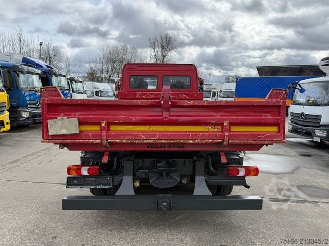 Three-way tipper van MERCEDES-BENZ ATEGO 818 K Kipper MEILLER 3-Seiten*KLIMA+AHK