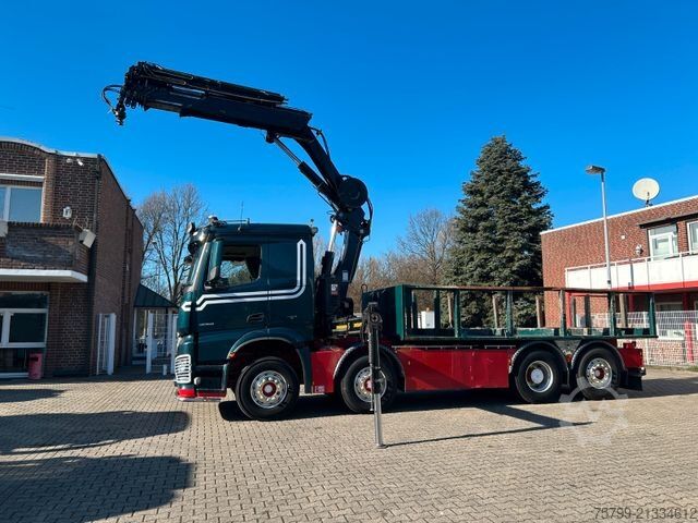 Truck mounted crane MERCEDES-BENZ 3253 + HIAB 302 Kran 8x2-4 HAD ALLRAD