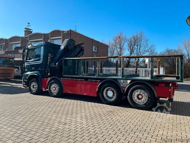 Truck mounted crane MERCEDES-BENZ 3253 + HIAB 302 Kran 8x2-4 HAD ALLRAD